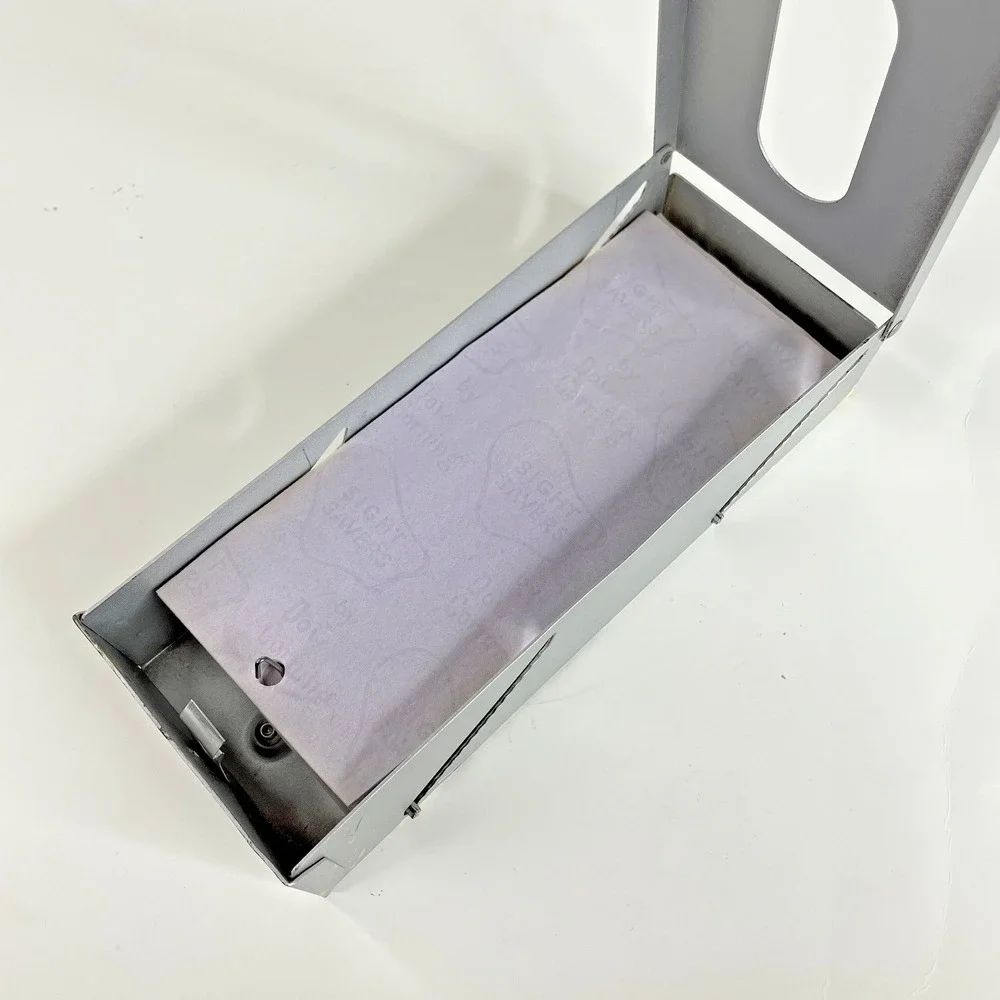 Vtg Dickson Safety Products Eyeglass Tissues Wall Dispenser Display Sight Savers